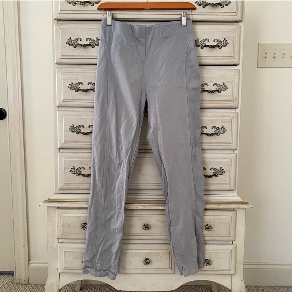 Cut Loose Grey Cotton Pants